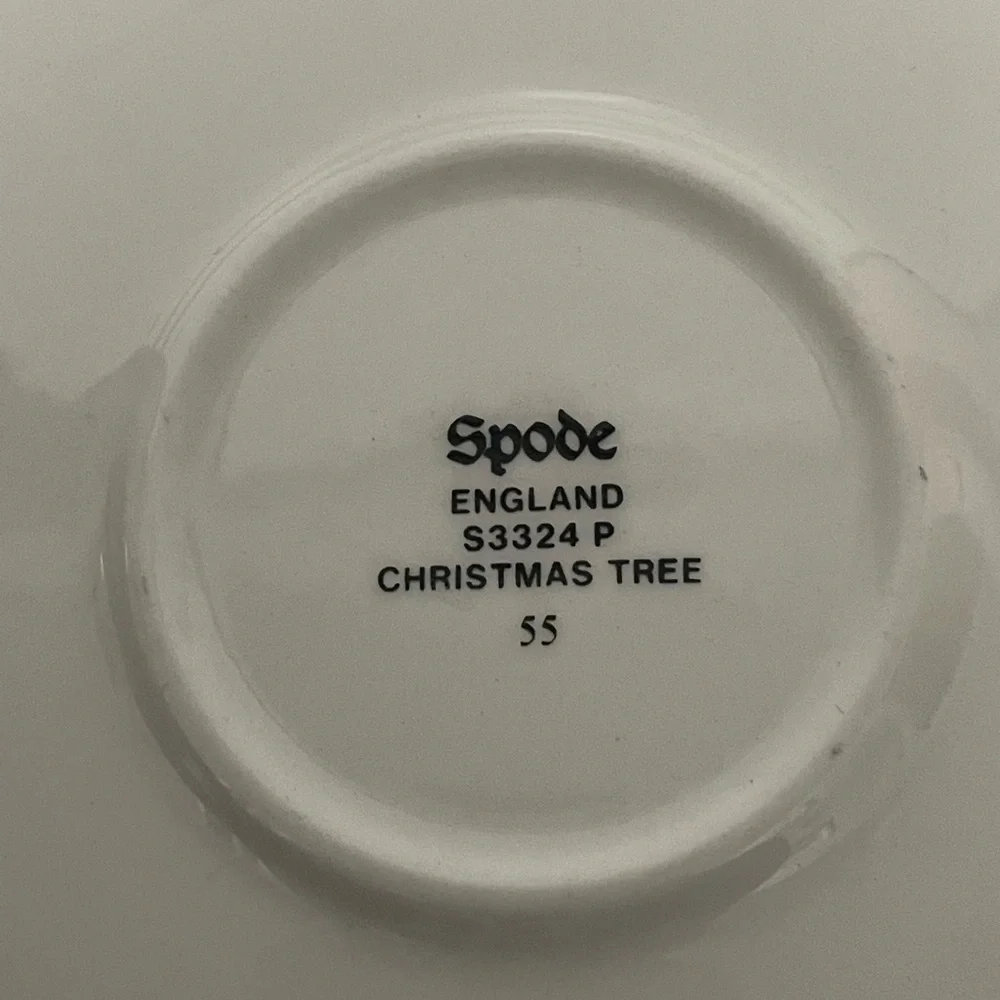 Spode Christmas Teacup 6 inch Plate